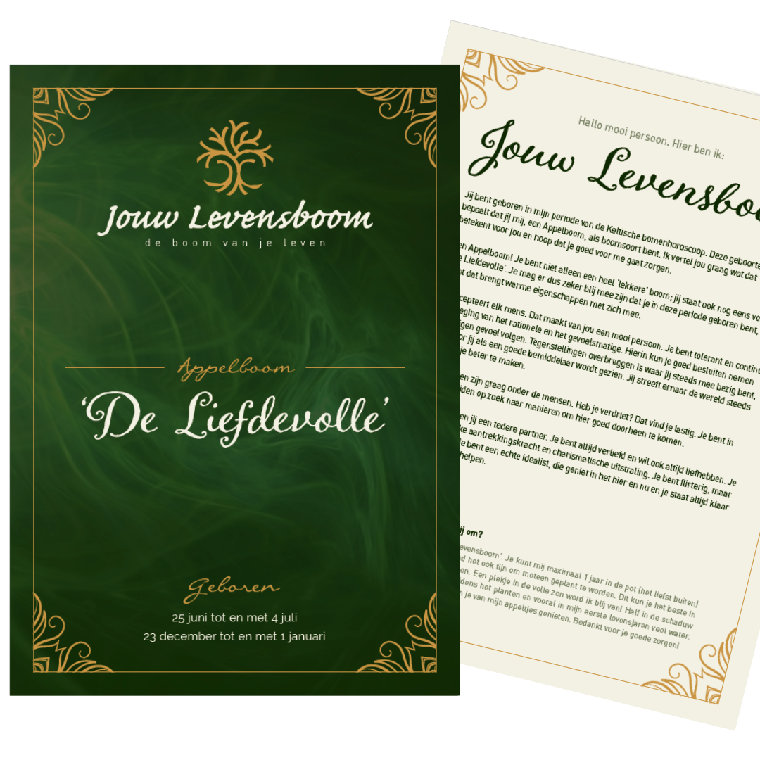 Appel - 25 juni t/m 4 juli, 23 december t/m 1 januari